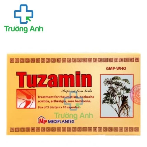 Tuzamin - Điều trị phong thấp, đau lưng, đau các khớp