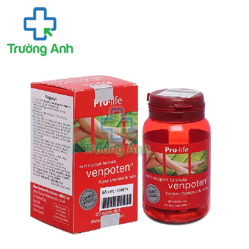 Venpoten  -  Sản phẩm hỗ trợ làm tăng trương lực tĩnh mạch