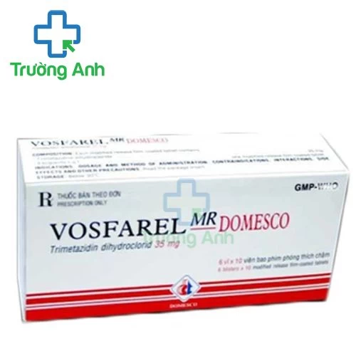 Vosfarel MR Domesco -  Thuốc dự phòng các cơn đau thắt ngực