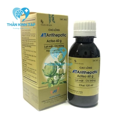 A.T antihepatic - Thuốc hỗ trợ tăng cường chức năng gan