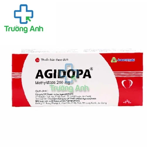 Agidopa 250mg - Thuốc điều trị cao huyết áp của Agimexpharm