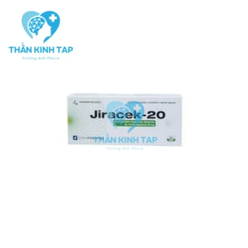 Jiracek-20 - Thuốc điều trị viêm loét dạ dày, tá tràng