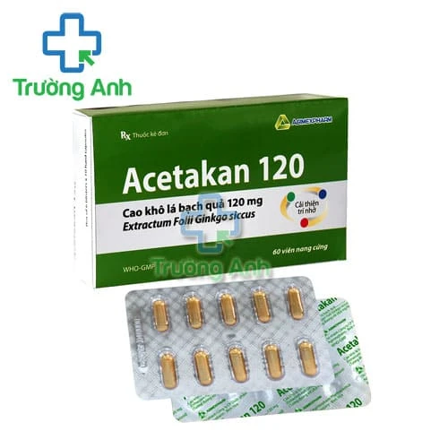 Acetakan 120 - Thuốc điều trị hội chứng sa sút trí tuệ