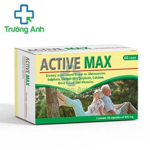 Active Max - Hỗ trợ phòng ngừa và làm giảm các triệu chứng do viêm khớp