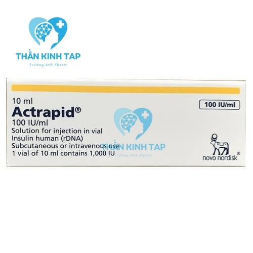 Actrapid 1000iu/10ml - Thuốc điều trị đái tháo đường