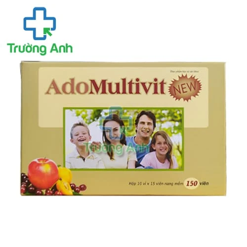 Adomultivit Dolexphar - Viên bổ tổng hợp, tăng cường dinh dưỡng