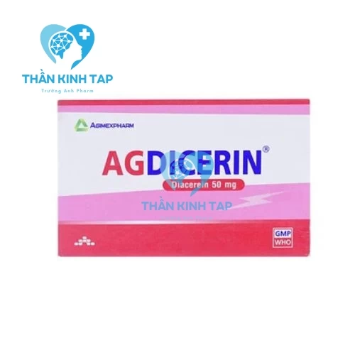 Agdicerin 50mg - Thuốc điều trị bệnh thoái hóa khớp