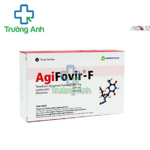 Agifovir-f - Thuốc điều trị cho người lớn bị nhiễm HIV-1