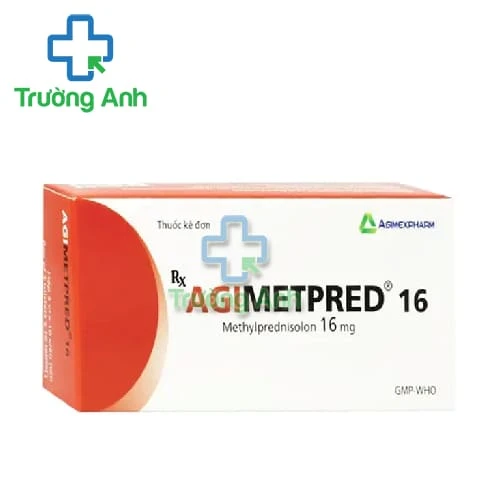 Agimetpred 16 - Điều trị bất thường chức năng vỏ thượng thận