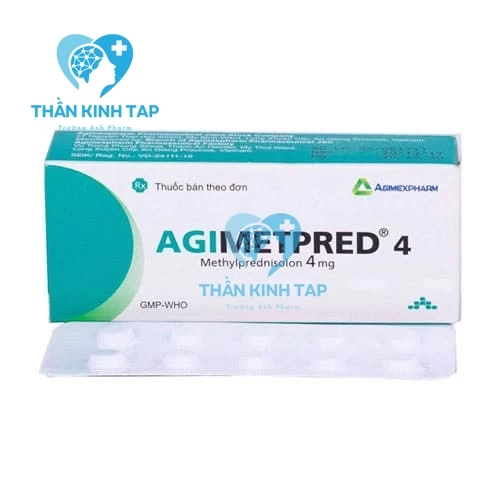Agimetpred 16 - Điều trị bất thường chức năng vỏ thượng thận
