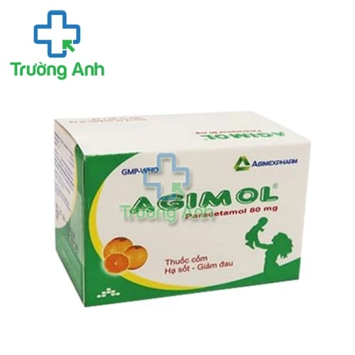 Agimol 80mg - Thuốc điều trị cảm sốt, viêm xoang, đau nhức