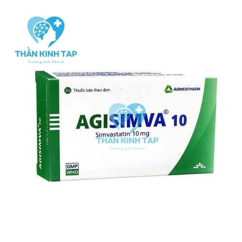 Agisimva 10 - Thuốc điều trị tăng cholesterol máu