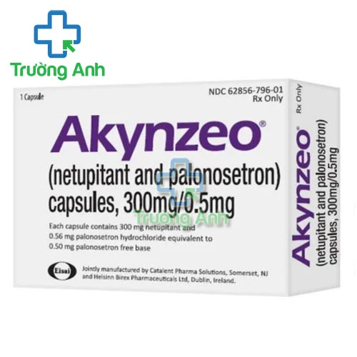 Akynzeo - Thuốc điều trị nôn và buồn nôn do hoá trị, xạ trị