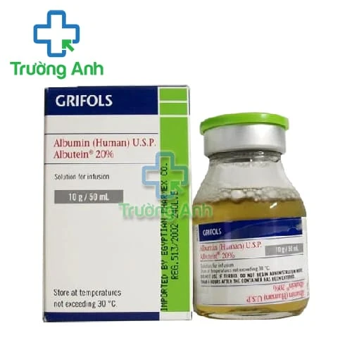 Albutein 20% - Thuốc điều trị sốc giảm thể tích của Hoa Kỳ