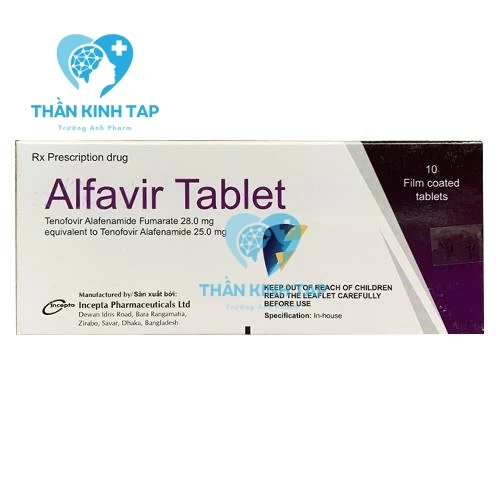 Alfavir Tablet - Thuốc điều trị virus viêm gan B hiệu quả