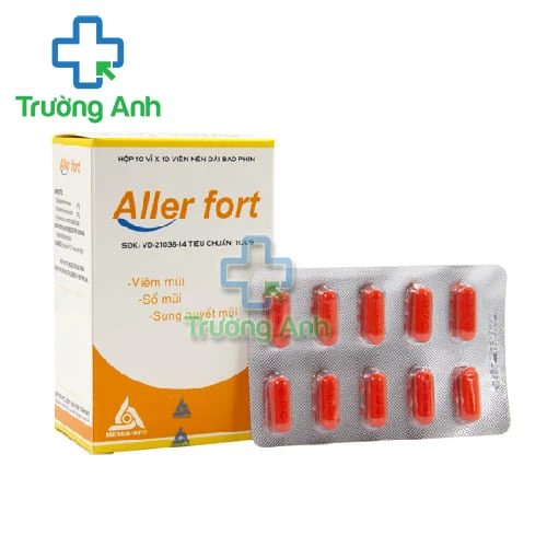 Aller fort - Thuốc điều trị viêm mũi dị ứng, mẩn ngứa