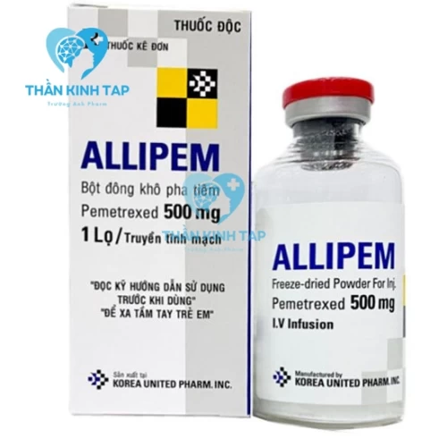 Allipem - Pemetrexed 500mg Korea United Pharm