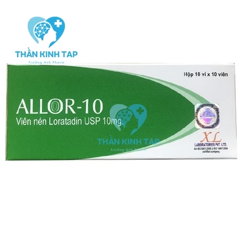 Allor-10 - Thuốc điều trị viêm mũi dị ứng, mày đay của Ấn Độ