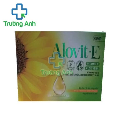 Alovit E - Hỗ trợ chống oxy hóa, lão hóa da hiệu quả