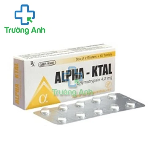 Alpha-ktal - Thuốc kháng viêm, điều trị phù nề hiệu quả