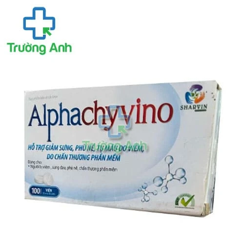 Alphachyvino - Hỗ trợ giảm sưng, viêm, phù nề hiệu quả