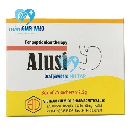 Alusi - Thuốc điều trị viêm loét dạ dày, tá tràng