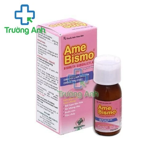 Amebismo 262mg - Viên nhai điều trị triệu chứng tiêu hoá