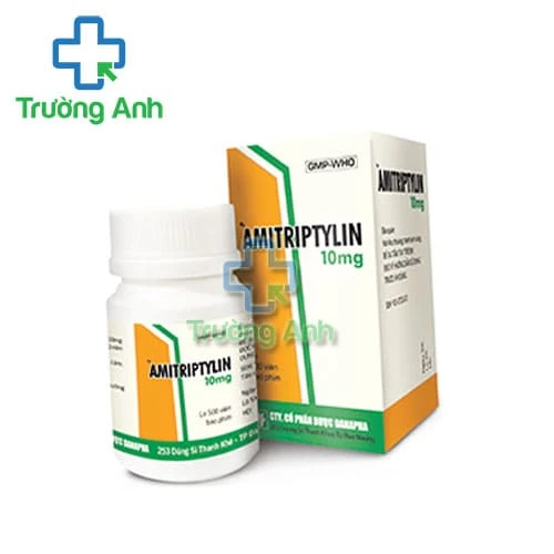 Amitriptylin 10mg Danapha - Thuốc điều trị các triệu chứng trầm cảm