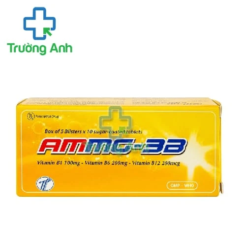 Ammg-3B - Điều trị các bệnh lý do thiếu hụt vitamin nhóm B