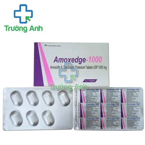 Amoxedge-1000 - Thuốc điều trị nhiễm trùng ngắn hạn hiệu quả