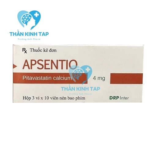 Apsentio 4mg - Pitavastatin 4mg DRP Inter