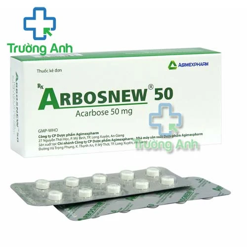 Arbosnew 50 - Thuốc điều trị đái tháo đường typ 2 hiệu quả