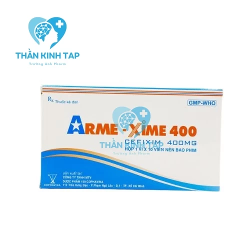 Arme-Xime 400 - Thuốc điều trị các bệnh nhiễm khuẩn