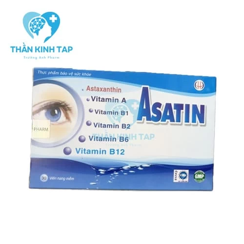 Asatin - Bổ sung Astaxanthin và Vitamin cho mắt