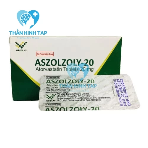 Aszolzoly-20 - Thuốc điều trị tăng cholesterol máu hiệu quả