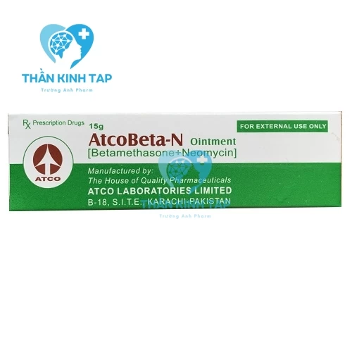 Atcobeta-N - Thuốc điều trị viêm da, chàm, ngứa hiệu quả (10 hộp)