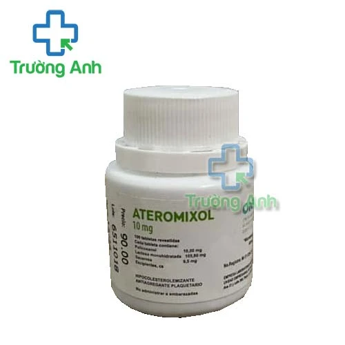 Ateromixol-10 - Thuốc điều trị tắc động mạch hiệu quả