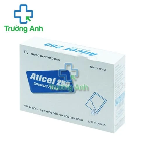 Aticef 250 - Thuốc điều trị nhiễm khuẩn đường hô hấp hiệu quả