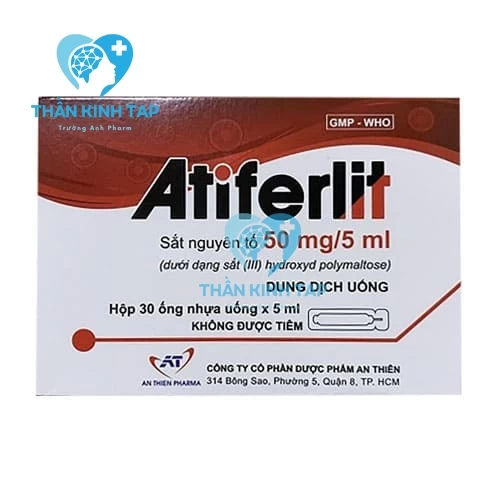 Atiferlit - Thuốc điều trị thiếu máu do thiếu sắt