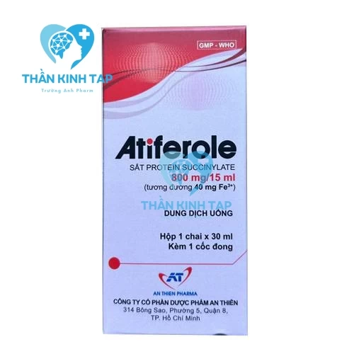 Atiferole - Thuốc điều trị thiếu hụt sắt và thiếu máu