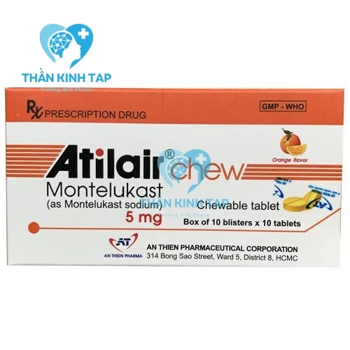 Atilair chew - Montelukast 5mg An Thiên