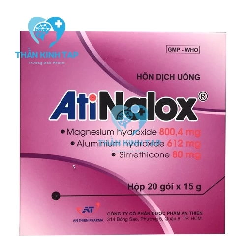 Atinalox - Điều trị viêm loét tại dạ dày, tá tràng hiệu quả