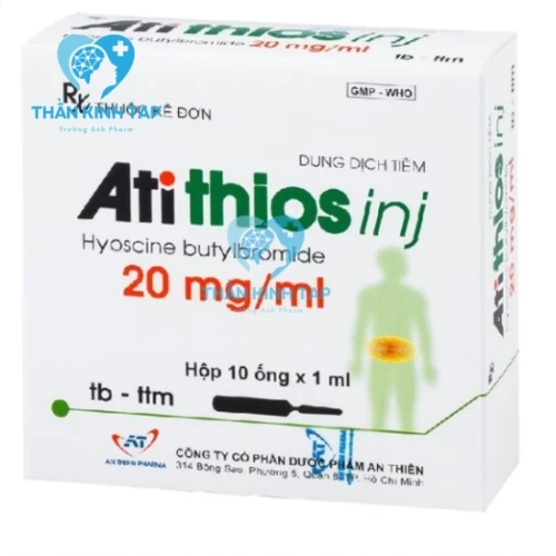 Atithios Inj - Thuốc trị co thắt đường tiêu hóa