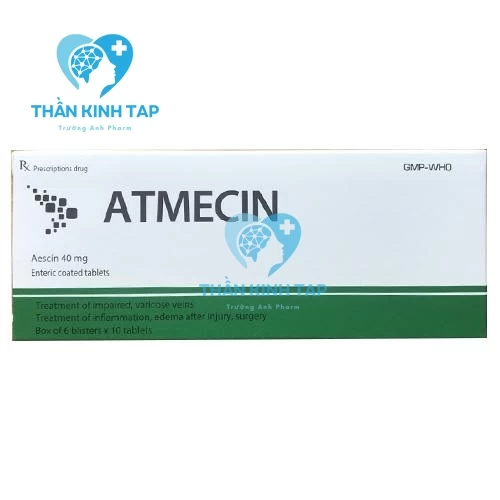 Atmecin - Thuốc điều trị viêm giãn tĩnh mạch hiệu quả