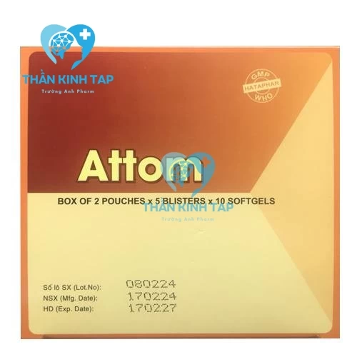 Attom - Thuốc bổ sung vitamin và khoáng chất cho cơ thể