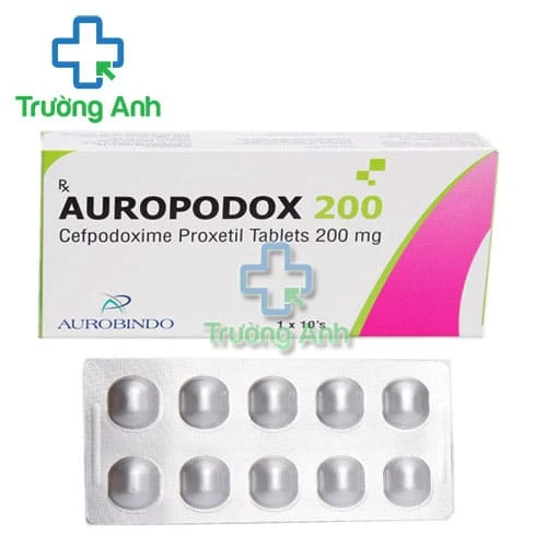 Auropodox 200 - Thuốc điều trị nhiễm khuẩn dùng đường uống