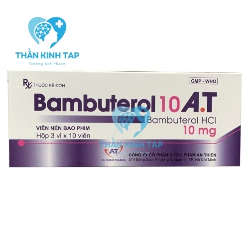 Bambuterol 10 A.T -  Bambuterol 10mg An Thiên