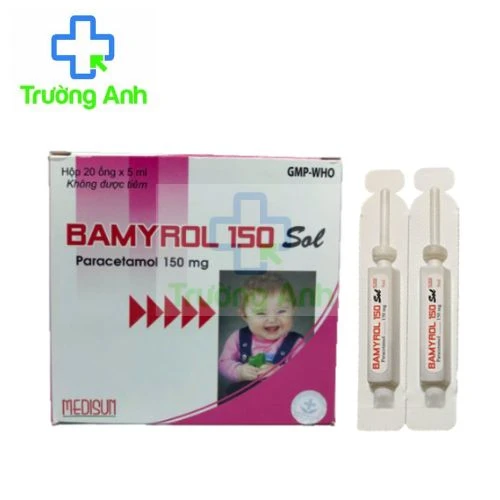 Bamyrol 150 - Thuốc điều trị hạ sốt nhẹ và giảm đau hiệu quả