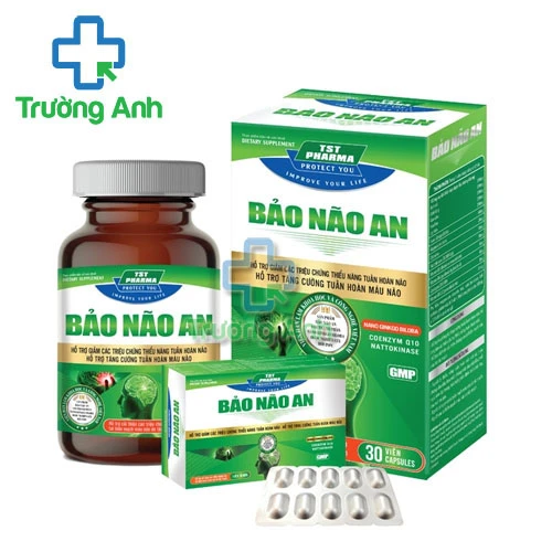 Bảo Não An TST Pharma - Giúp tăng cường tuần hoàn máu não