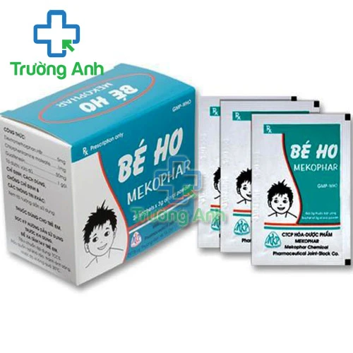 Bé ho Mekophar - Thuốc điều trị ho do cảm lạnh, cảm cúm